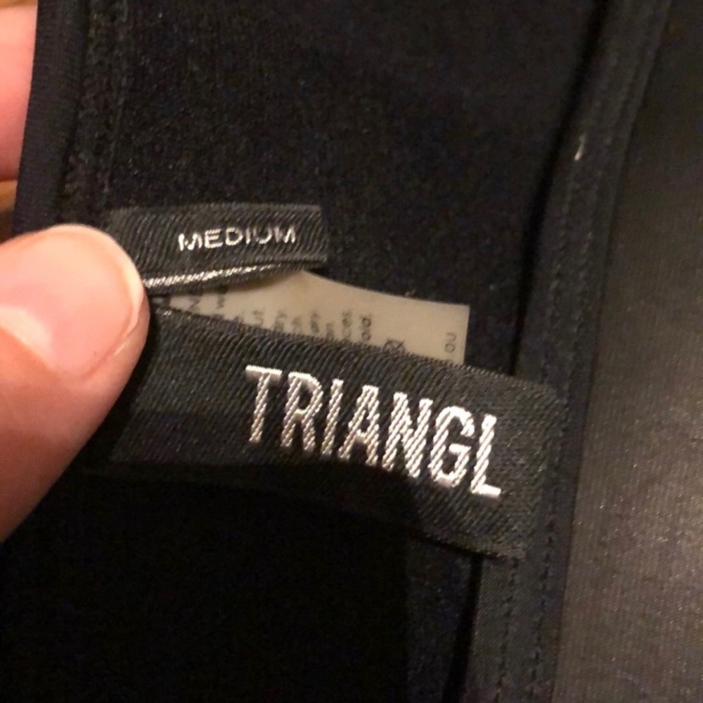TRNGLE black bathing suit